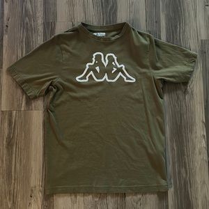Kappa T Shirt olive green